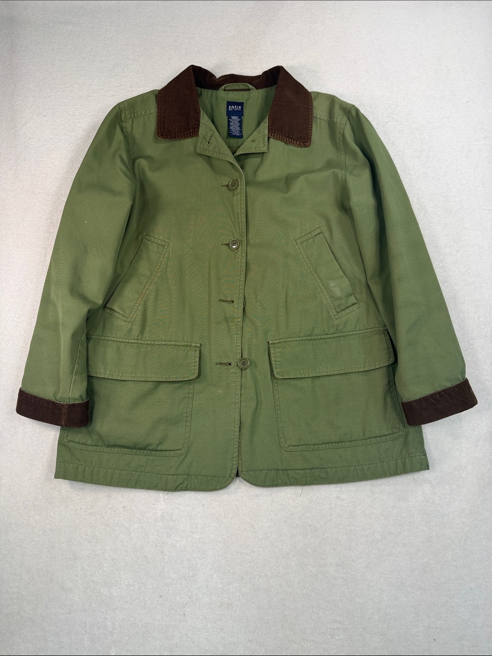 Vintage 90s Barn Jacket Chore Coat Cotton Basic Editions